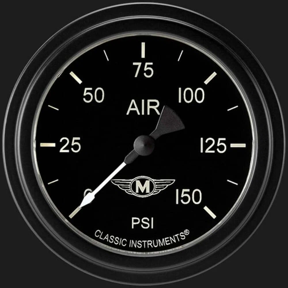 Moal Bomber 2 5_8_ Air Pressure Gauge MA318BLF